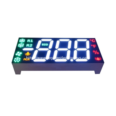 Sıcaklık Kontrolü İçin Çok Renkli Özelleştirme 3 Haneli 7 Segment Led Ekran