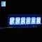 Beyaz Renkli 14 Segment LED Ekran 6 Haneli 0,4 İnç Alfanümerik Ekranlar